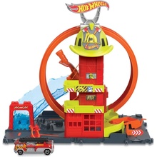 Hot Wheels track builder trojitá smyčka