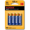 Kodak Alkaline Max AA 4ks 887930952865