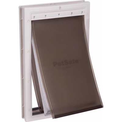 PetSafe Extreme Weather Door L šedá 34,1 x 50,8 x 8,3 cm – Zboží Mobilmania