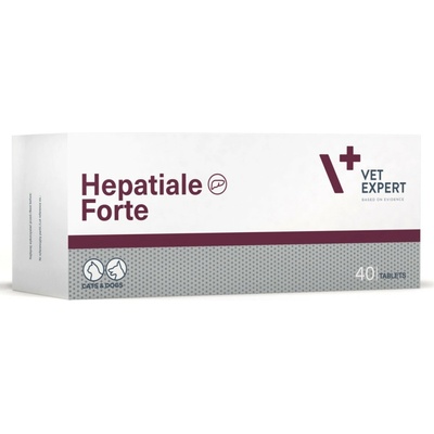 VetExpert Hepatiale Forte doplňky stravy pro psy a kočky 40 tablet