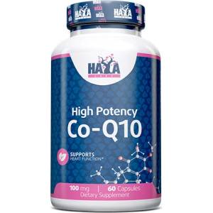 Haya Labs Високоефективен коензим Co-Q10 100 mg / 60 Vcaps