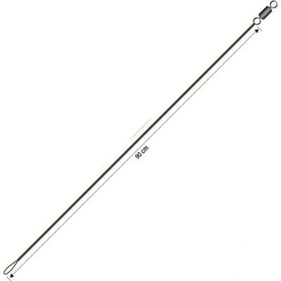 Carp Spirit Gravity Ready Leader Loop to Swivel 3ks