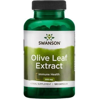 Image 1 of Swanson Olive Leaf Extract 500 mg [120 капсули]