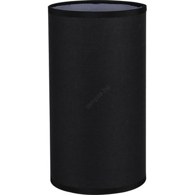 Brilagi - Абажур за настолна лампа TABLON E27 с диаметър 14 см, черен (BG3682)