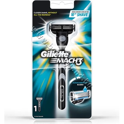 Gillette Самобръсначка Mach 3, p/n GI-1301112 - Самобръсначка със сменяемо ножче (GI-1301112)