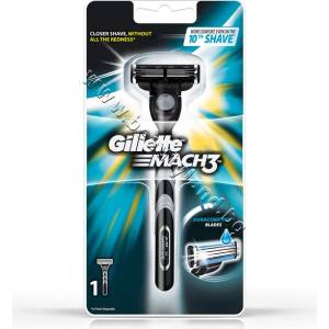 Gillette Самобръсначка Mach 3, p/n GI-1301112 - Самобръсначка със сменяемо ножче (GI-1301112)