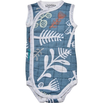 Body Romper Fold Over Botanimal Ocean