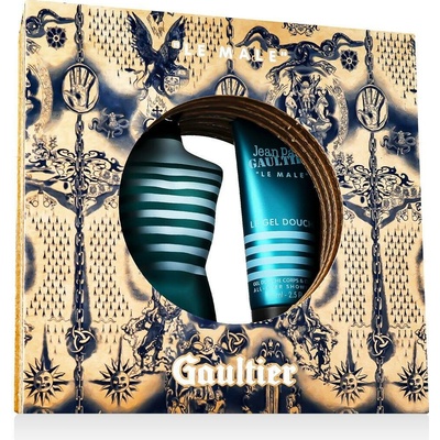 Jean Paul Gaultier Le Male sprchový gel 75 ml + Jean Paul Gaultier Le Male EDT 125 ml