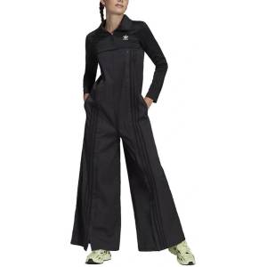 Adidas Always Original Snap-Button Jumpsuit Black - magazinko