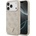 GUESS Кожен 4G калъф Guess Triangle Strass MagSafe за iPhone 17 Pro - розов (3666339552442)