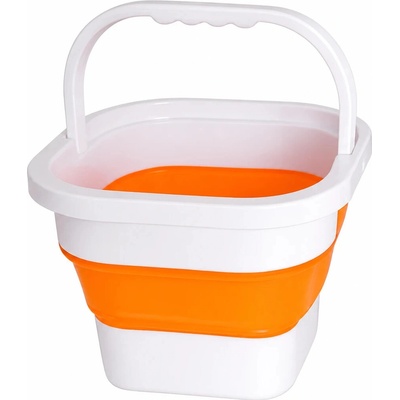 Verk 27715 Skládací silikonový kbelík 10 L, oranžový