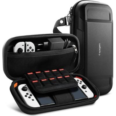 Spigen Rugged Armor Pro калъф, черен - Nintendo Switch/Switch OLED (AFA04021)