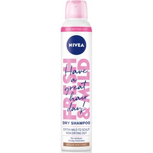 Nivea Сух шампоан, кестеняви тонове, 200 ml