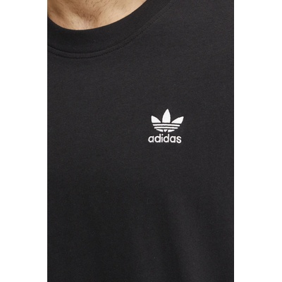 adidas Originals Памучна тениска adidas Originals Essential в черно с изчистен дизайн JD0349 (JD0349)