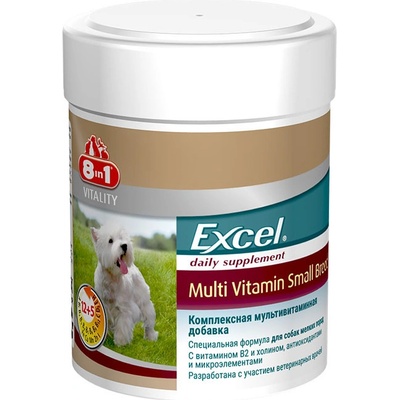 8in1 Vitality Multivitamin pre malé plemená psov 70 tab.