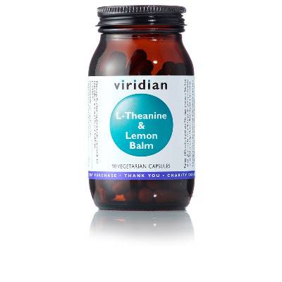 Viridian L-Theanine & Lemon Balm 90 kapsúl