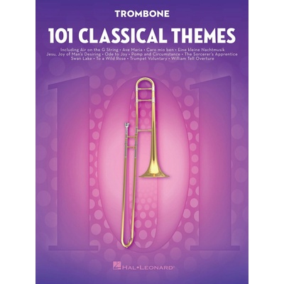 Hal Leonard 101 Classical Themes for Trombone Noty