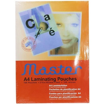 Фолио за ламиниране А4 80 микрона 100бр. в опаковка