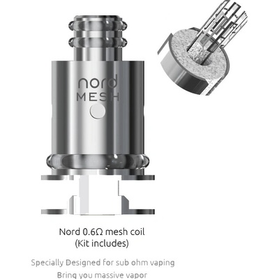 Smoktech Nord Mesh žhavící hlava nerez 0,6ohm