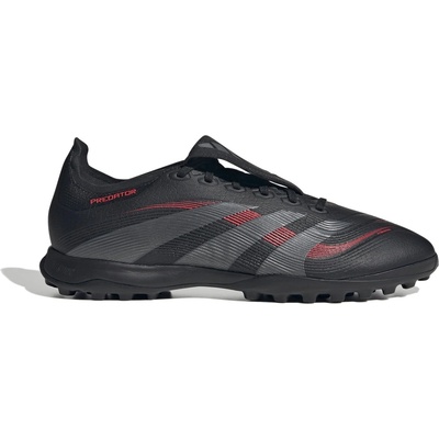 Adidas Футболни стоножки Adidas Predator League Fold-Over Tongue Astro Turf Football Boots - Black/Grey