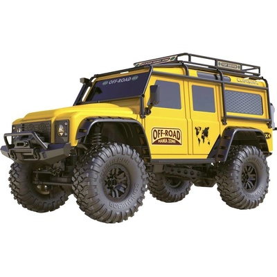 Amewi Dirt Climbing SUV Safari komutátorový RC model auta elektrický crawler 4WD 4x4 RtR 2,4 GHz vr. akumulátorov 1:10