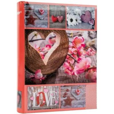 ALBUM šitý s kapsami CDS 46200 na 200 fotografií 10x15 cm s popisem DECO 1