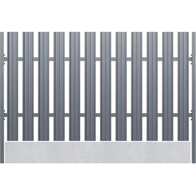 Balík oplotenia Sicuro S1-01 200x120 cm antracit