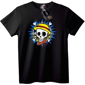 NOONEBRAND Тениска One Piece Череп - 2XL, Black