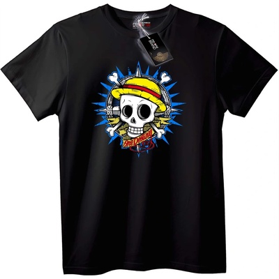 NOONEBRAND Тениска One Piece Череп - 2XL, Black