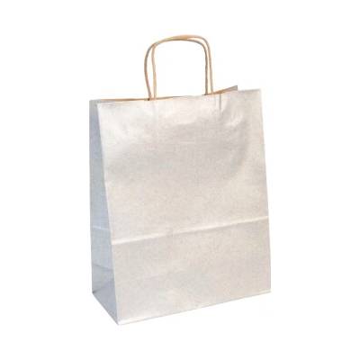 Barevná papírová taška Clairefontaine 22x27cm – Silver (Barevná papírová taška Clairefontaine 22x27cm – Silver)