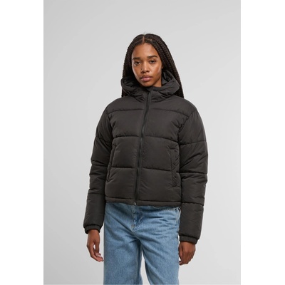 Urban Classics Суичър Ladies Peached Puffer Jacket With Hood black XXLUB-TB7587-00007 - Камуфлаж, размер 5XL