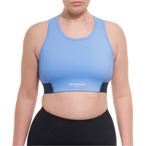 PEPPERMINT Дамски спортен сутиен PEPPERMINT Women's Signature High-Neck Bra Sports bra - Blueberry - размер XS (114-3732-0311)