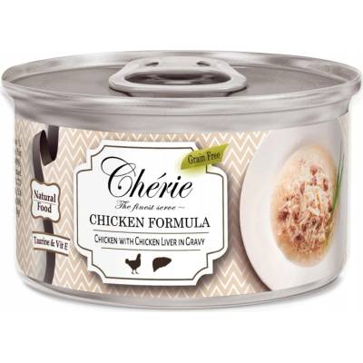 Chérie kuracie mäso s pečeňou v omáčke 80 g