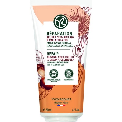 Yves Rocher Regeneračný sprchový balzam pre veľmi suchú pokožku 200 ml