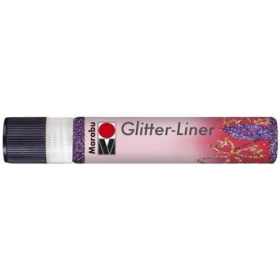 Marabu Glitrový liner ametystový 25 ml