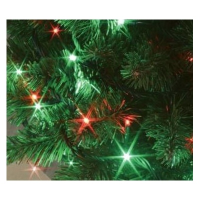 Fééric Lights and Christmas Vánoční venkovní řetěz zelené a červené světlo 20 metrů