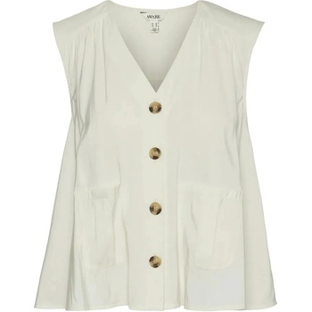 VERO MODA Елек Vero moda Kyrah waistcoat - Beige (Birch)