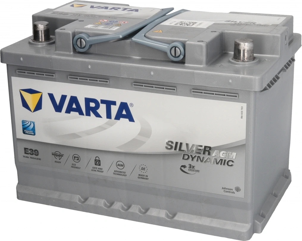 Varta Silver Dynamic AGM 12V 70Ah 760A 570 901 076 od 3 499 Kč - Heureka.cz