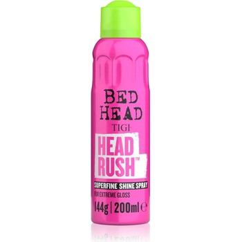 Image 1 of TIGI Head Rush Super Shine Spray спрей за коса за блясък 200ml