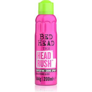 TIGI Head Rush Super Shine Spray спрей за блясък и мекота на косата 200ml