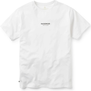 Passenger Мъжка тениска Passenger Passenger Recycled Cotton T-Shirt - White (216-5954-0411)