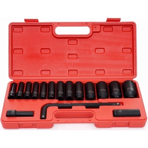 Kraft&Dele Комплект ударни вложки 1/2" 10-32mm, 16бр. 64866 (KD11755)