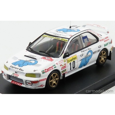 Trofeu Subaru Impreza N 10 Rally Montecarlo 1997 O.burri C.hofmann Bílá 1:43