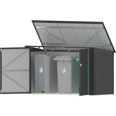 tepro Store Max Úložný box na smetné nádoby 3 x 240 l 7713