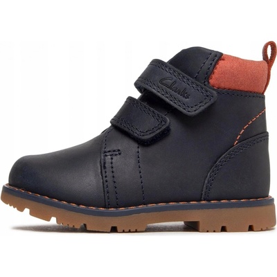 Clarks kotníková obuv Heath Strap T 261692667 navy