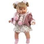Llorens 42286 ALEXANDRA - реалистична кукла със звуци и меко текстилно тяло - 42 см (4-42286)