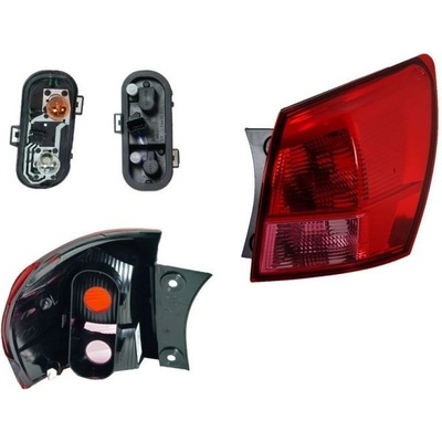 ZADNÍ SVĚTLO, LAMPA PRAVÉ NISSAN QASHQAI (J10), 03.07-04.10 OE: 26550-EY00A, 26554JD00A, 26550JD000, 26550JD000, 26554JD00A 043586, 43586 Valeo | Zboží Auto