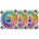 Thermaltake Riing Quad 12 Premium Edition 3pack White (CL-F100-PL12SW-A)