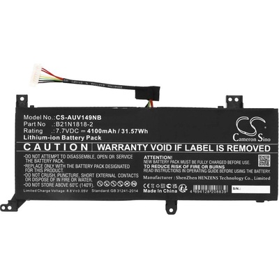Cameron Sino Батерия за лаптоп Asus B21N1818-2, 0B200-03450400, Li-Polymer 7.7V 4100mAhh CAMERON SINO (CS-AUV149NB)
