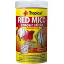 Krmivo pre ryby Tropical Red Mico colour sticks 250 ml